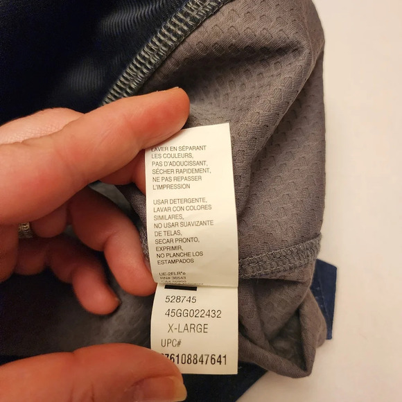 Izod Blue Golf Men's Zip Down Jacket Size XL - Picture 10 of 13